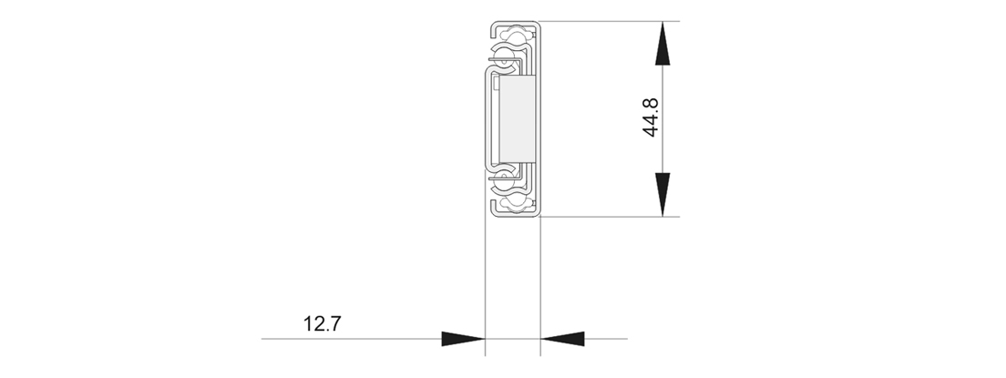 4501三節(jié)鋼珠滑軌